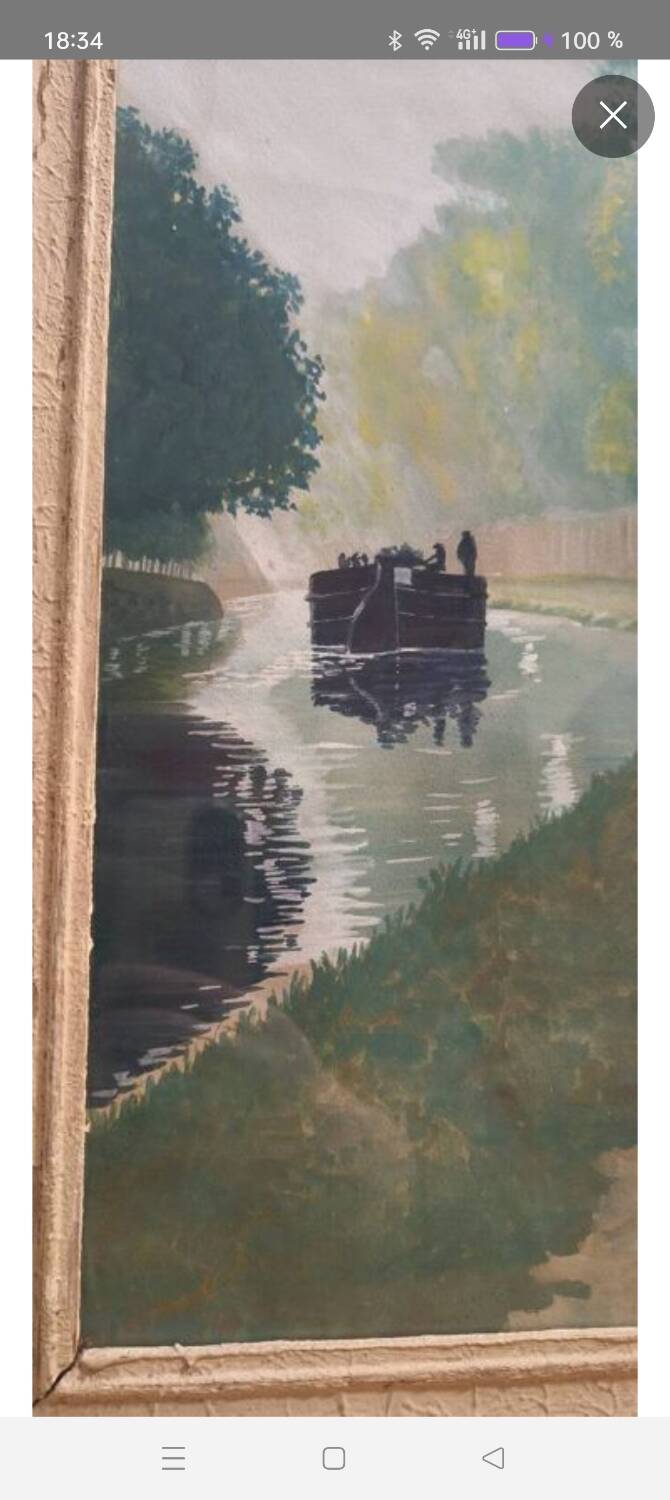 oil painting table
