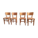 Lot of 4 bistro chairs