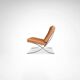 Chaise longue Barcelona MR90 de Mies van der Rohe pour Knoll