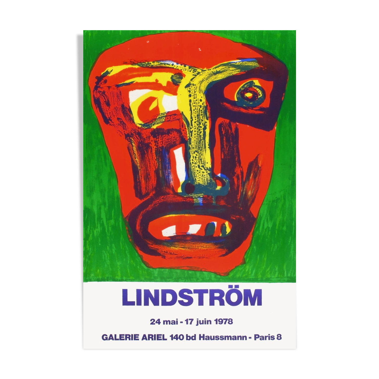 Poster Bengt Lindstrom 1978