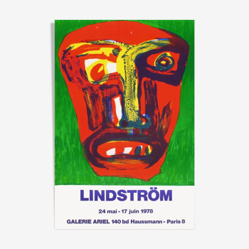 Affiche Bengt Lindstrom 1978