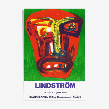 Poster Bengt Lindstrom 1978