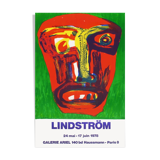 Affiche Bengt Lindstrom 1978