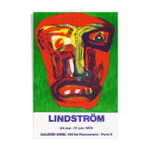 Affiche Bengt Lindstrom 1978