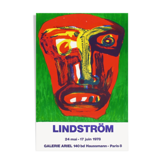 Affiche Bengt Lindstrom 1978