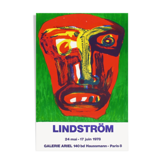 Poster Bengt Lindstrom 1978