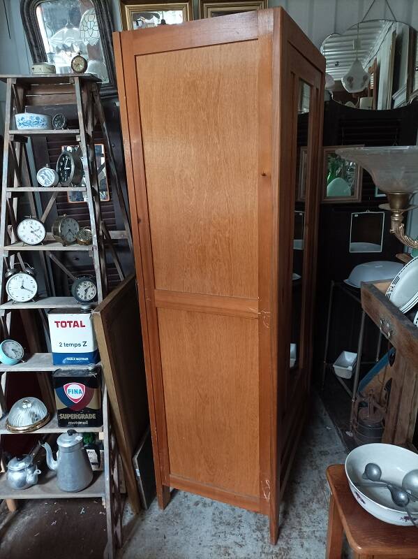 Parisian wardrobe in wood