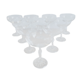 Lot of 10 champagne cups