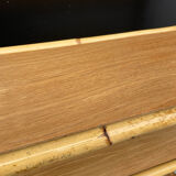 Vintage rattan shelf