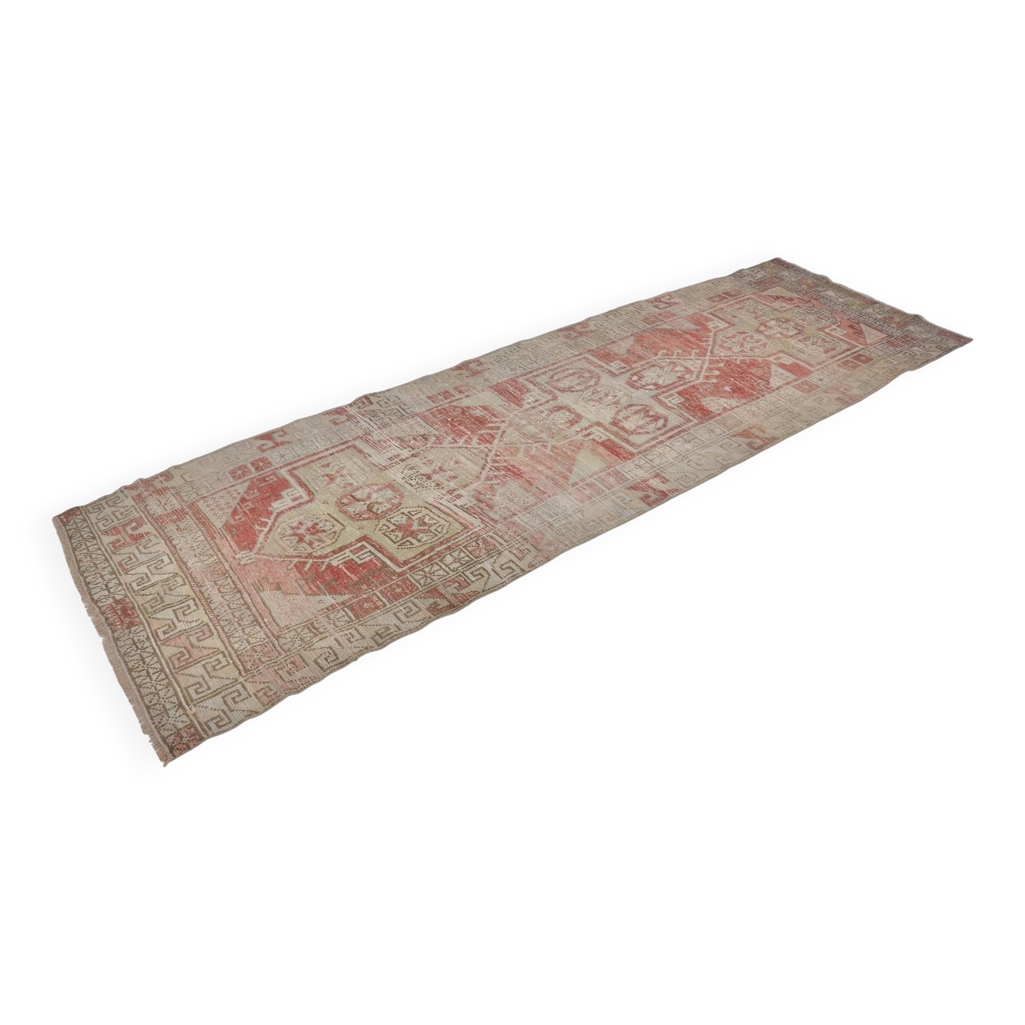 Vintage Anatolian Turkish Runner sku 1331