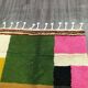 Tapis tissé en laine multicolore 250cmx150cm