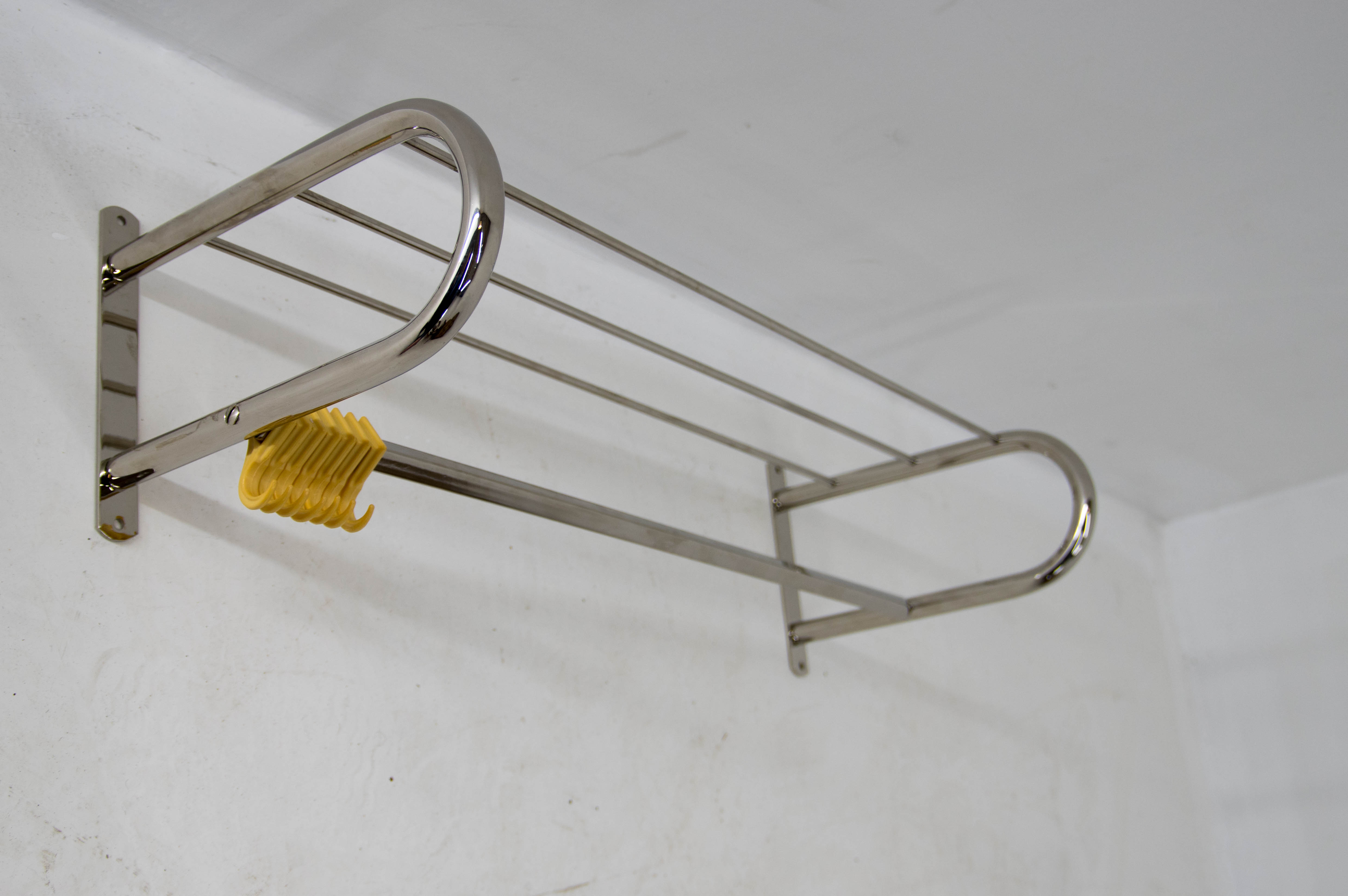 Bauhaus deco wall coat hanger, 1920s