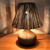 Sandstone lamp, circa 1950
