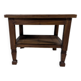 petite table basse bois et bambou