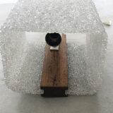 Scandinavian wall lamp teak and perspex - 1960