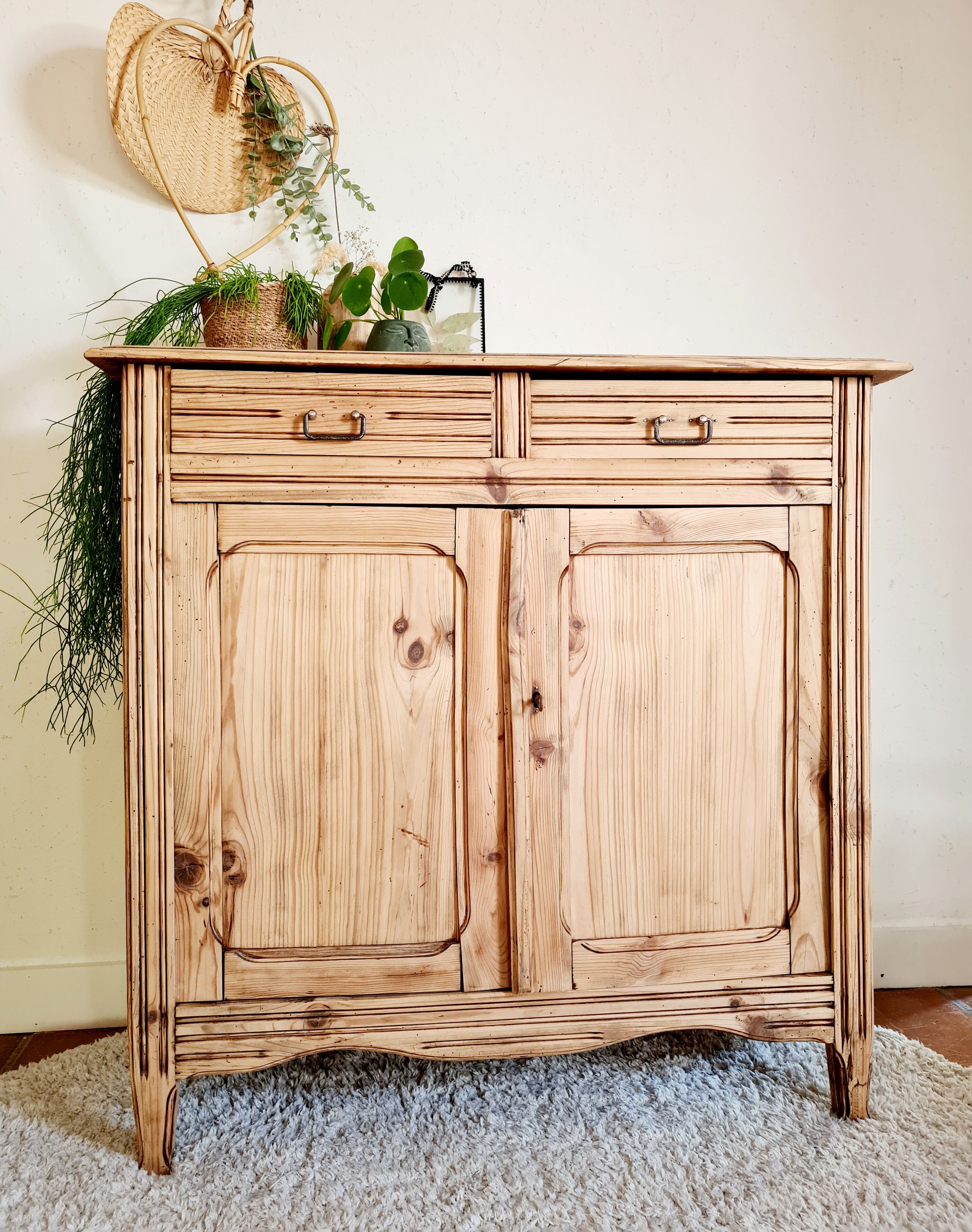 Old parisian buffet stripped and renovated