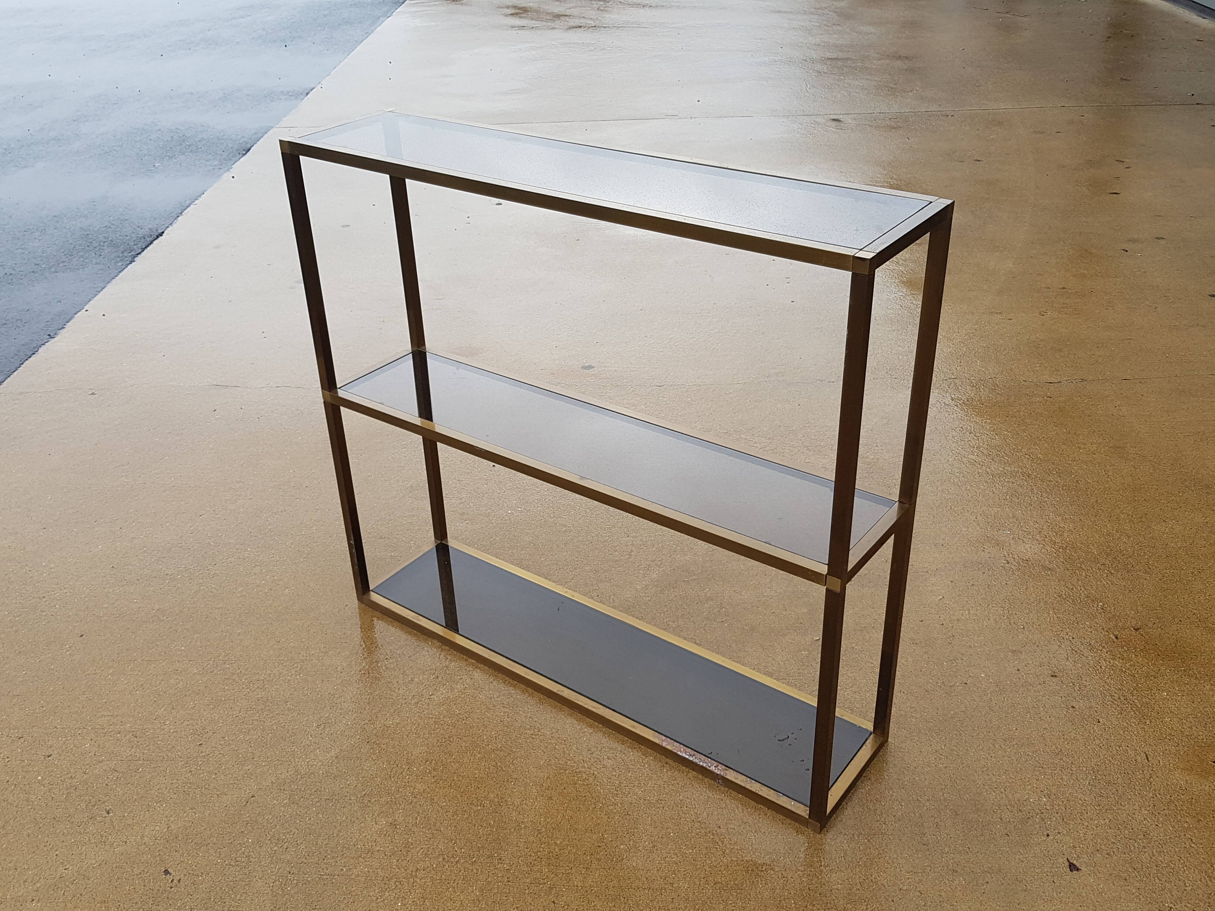 Vintage metal shelf 1990