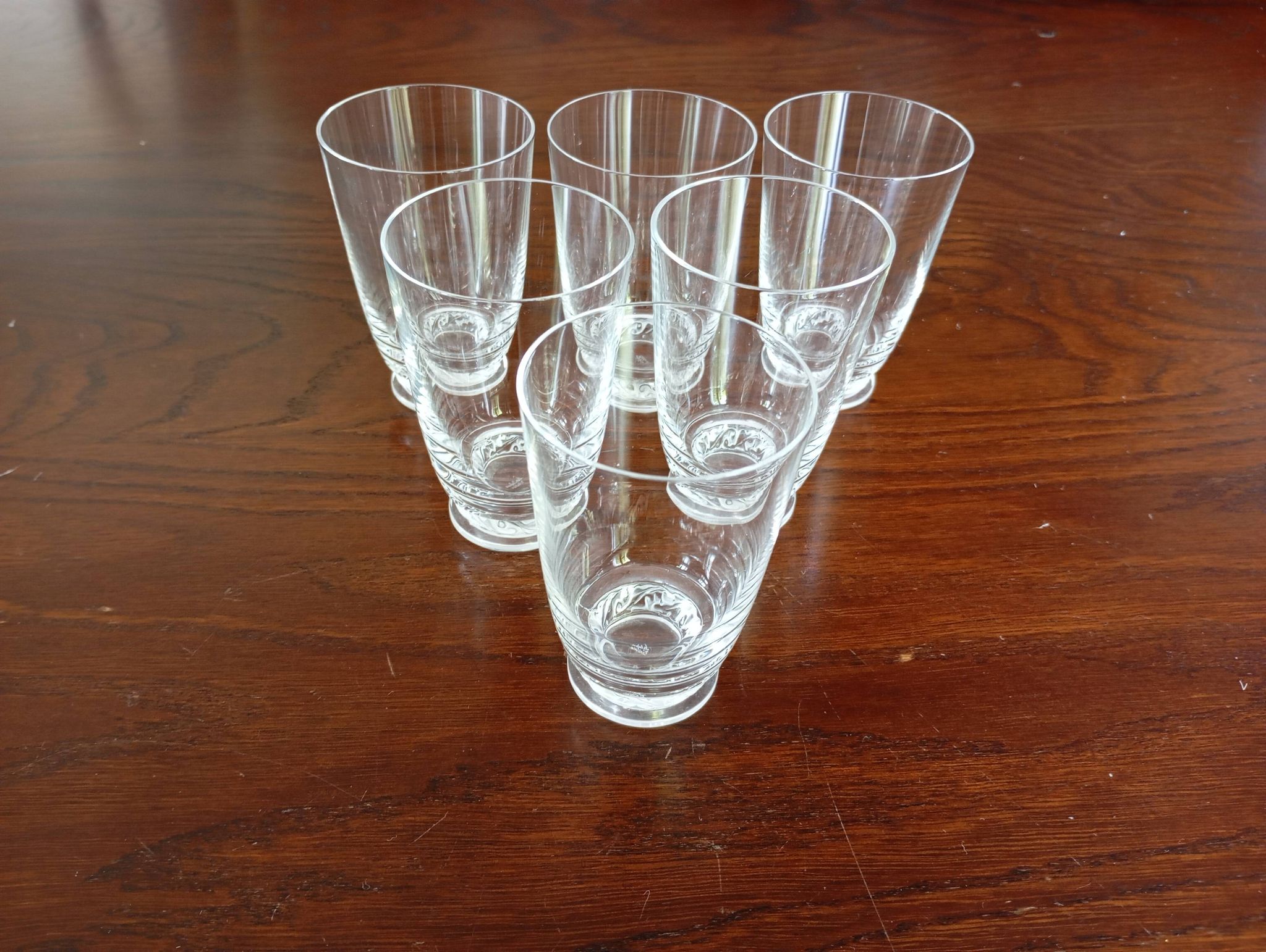 Port glasses 'Saint-Hubert' Lalique
