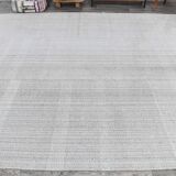 Handmade solid vintage rug 312x386cm