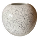 Large speckled ball vase 1980