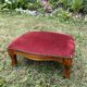 Repose-pieds ancien en bois