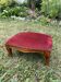 Repose-pieds ancien en bois