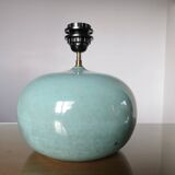 Ceramic and brass lamp