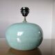 Lampe en céramique et laiton