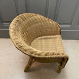 Rattan chair for children