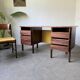 Bureau et sa chaise scandinave palissandre