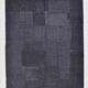 Tapis Kilim vintage surdimensionné gris cendré 8x10, 245x306 cm