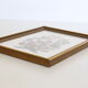 Table of dried flowers on beige, vintage, handicrafts