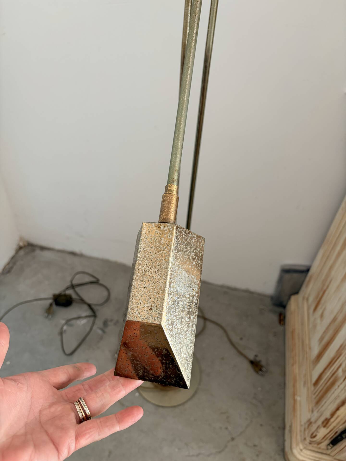 Lampadaires, liseuses en bronze Massive