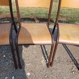 10 Vintage Canteen Chairs