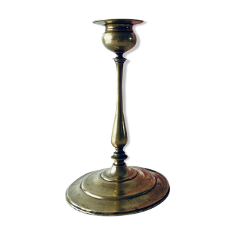 Old bronze candlestick