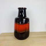 West Germany Floor Vase Ceramic XXL Vintage