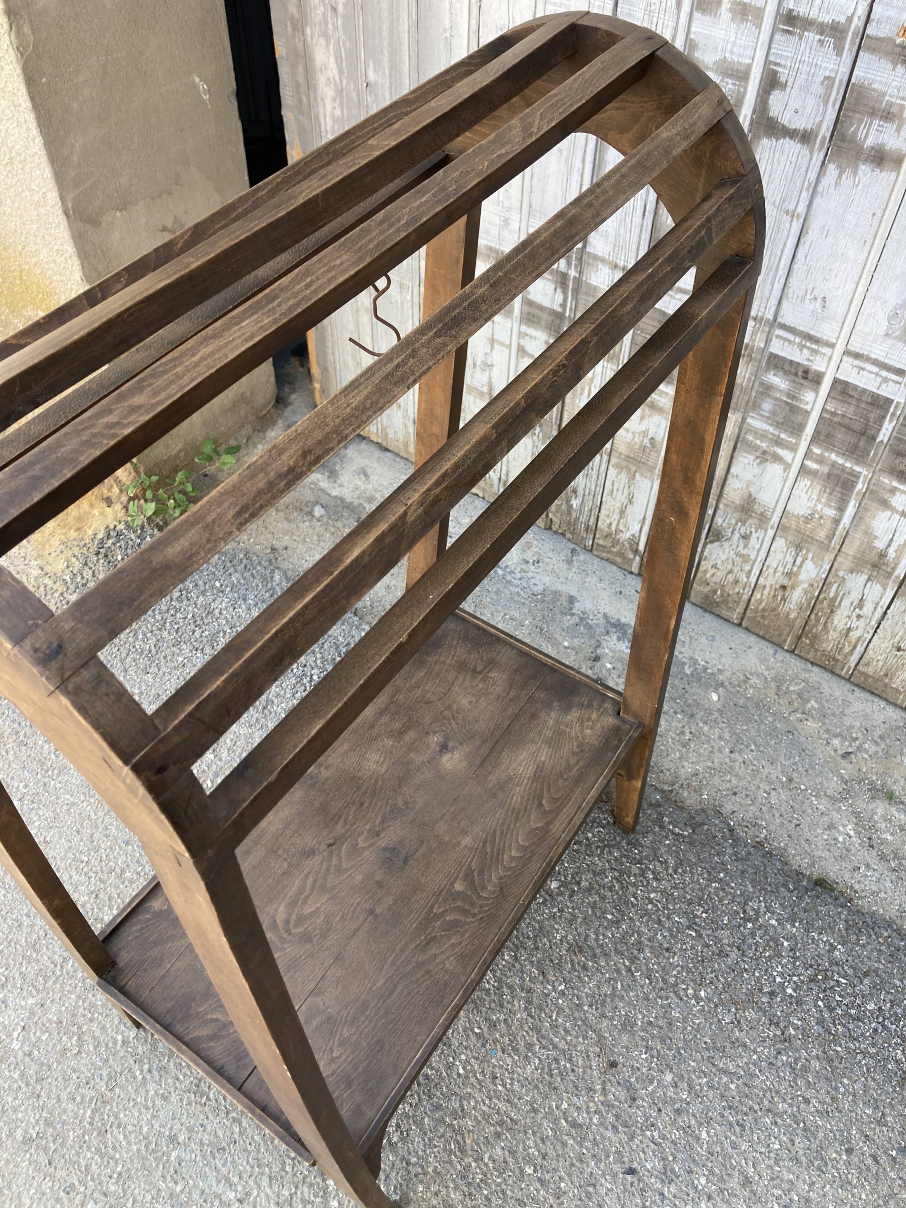 Old saddle rack