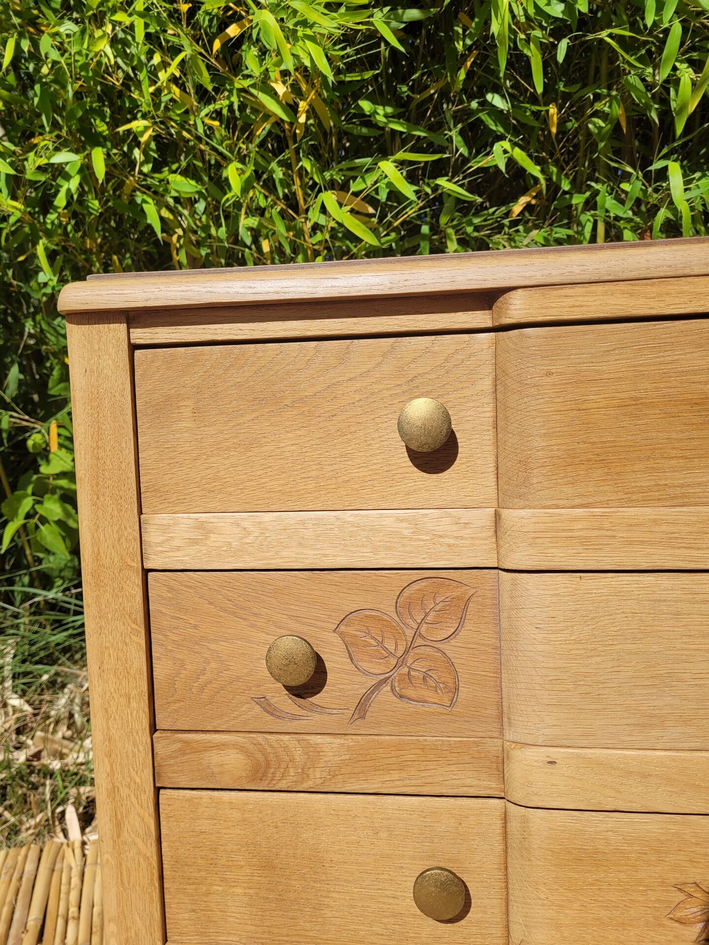 Solid wood chest of drawers - renovated - unique piece