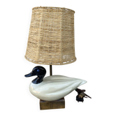 Duck-shaped lamp