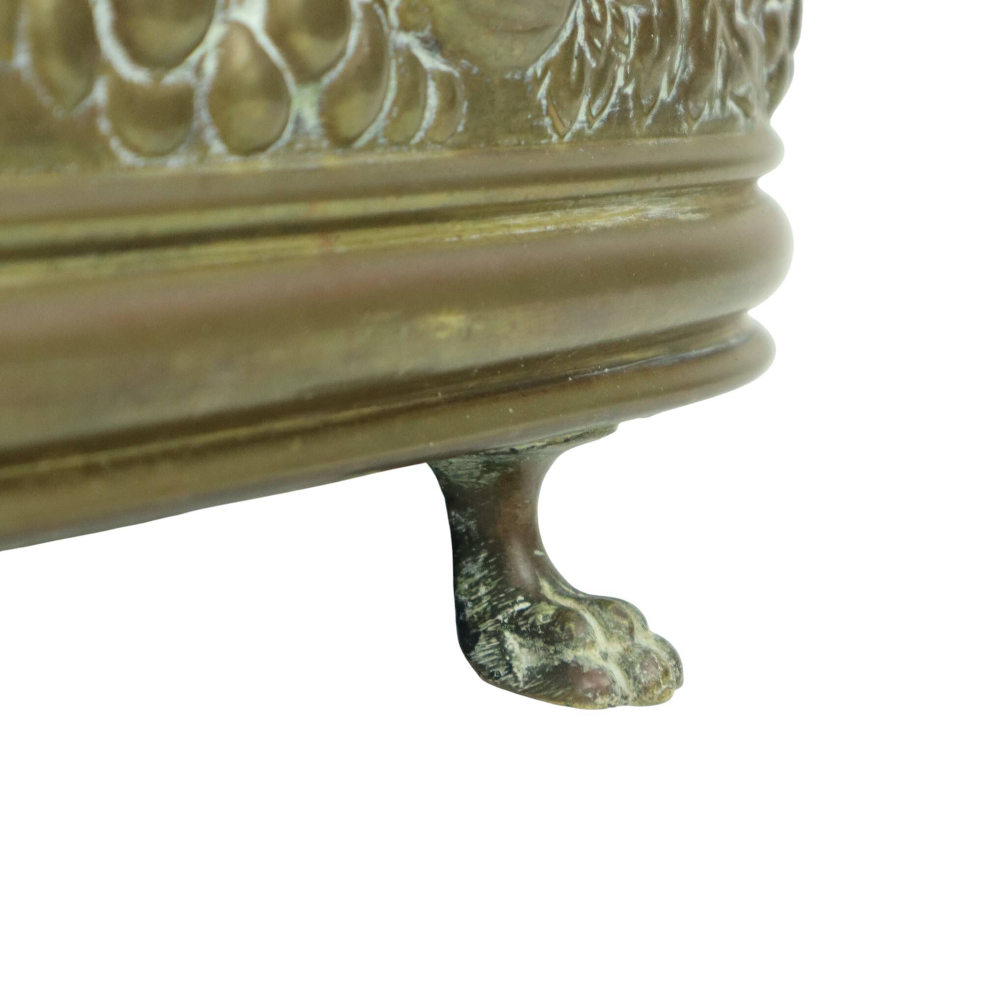 Jardinière Antique en Cuivre, France, 19ème Siècle
