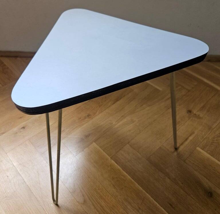 Midcentury Tripod Flower or Side Table ULUV, 1970s