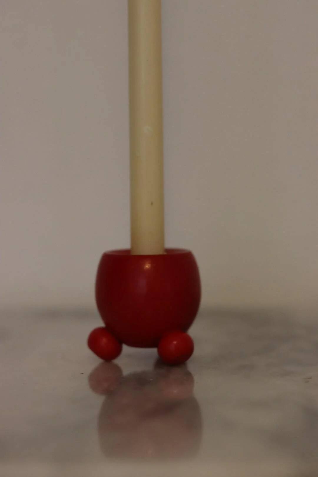 Pair of small Dala candle holder