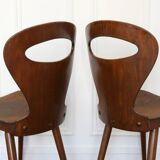 Suite of two Baumann Fourmi chairs