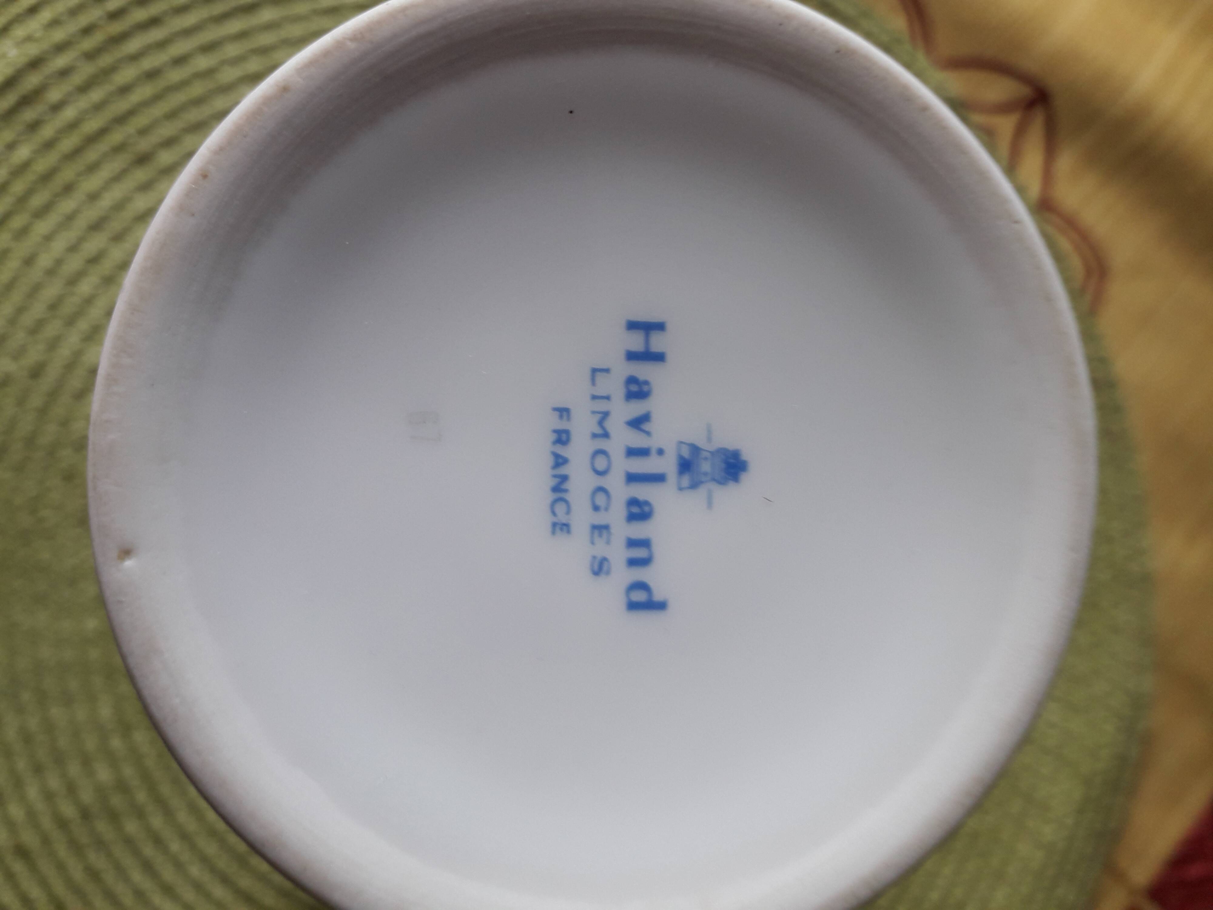 Splendid Haviland porcelain vase