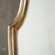 Miroir mural néoclassique en bois milieu du siècle