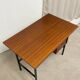 Bureau moderniste en bois et métal