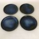 Set of 4 sandstone plates from Puisaye Poterie Nault