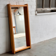 Large mirror in Swedish pine, 1970s