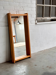 Large mirror in Swedish pine, 1970s