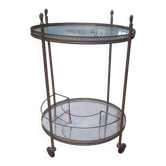 Brass rolling trolley